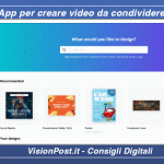 App per creare video da condividere