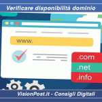 Come Verificare disponibilità dominio