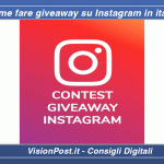 Come fare giveaway su Instagram in italia
