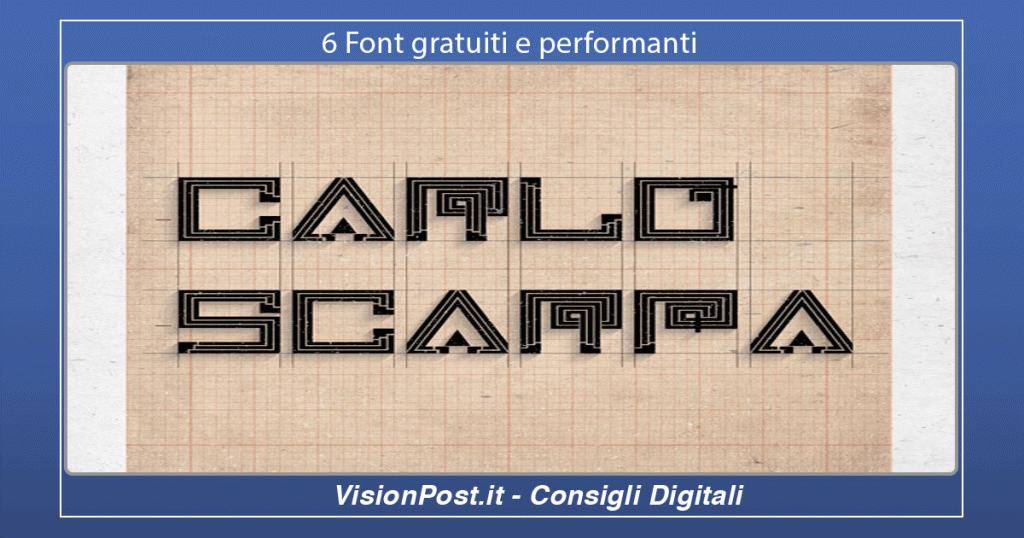 6 Font gratuiti e performanti