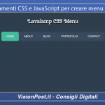 8 frammenti CSS e JavaScript per creare menu mega