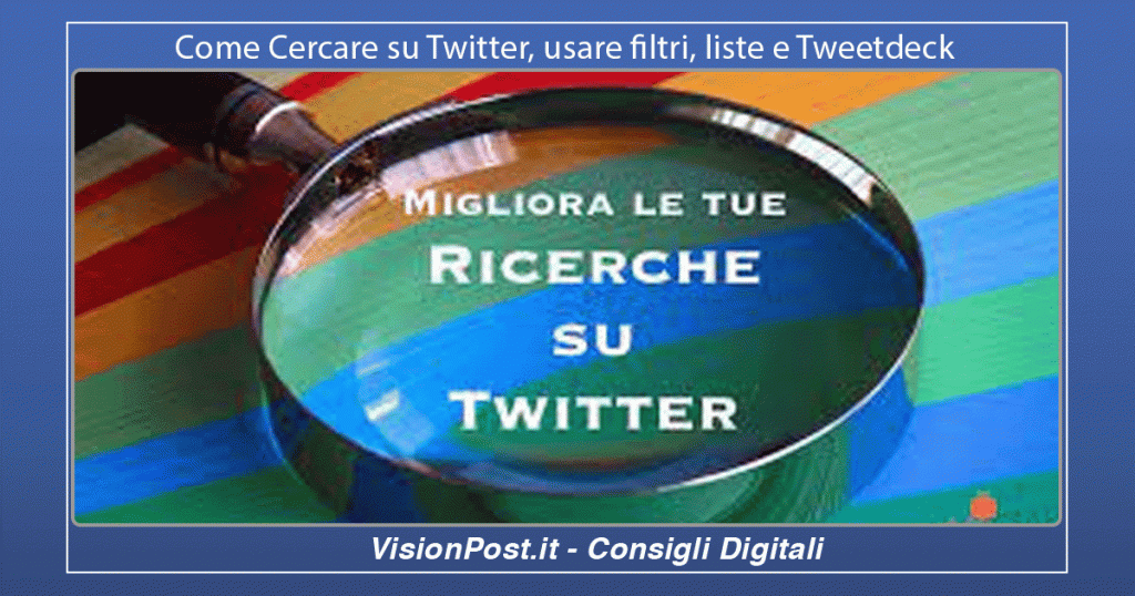 Come Cercare su Twitter