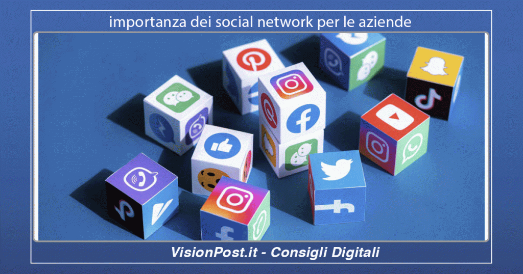 importanza dei social network per le aziende
