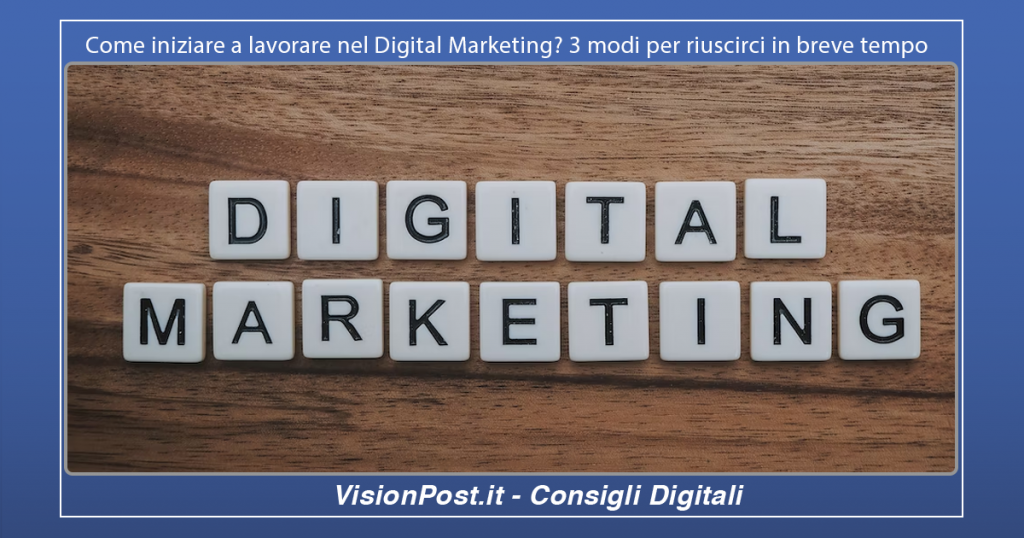 lavorare nel digital