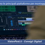 piattaforme per montaggio video
