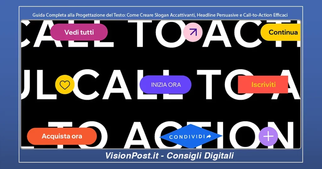 Guida Completa alla Progettazione del Testo: Come Creare Slogan Accattivanti, Headline Persuasive e Call-to-Action Efficaci
